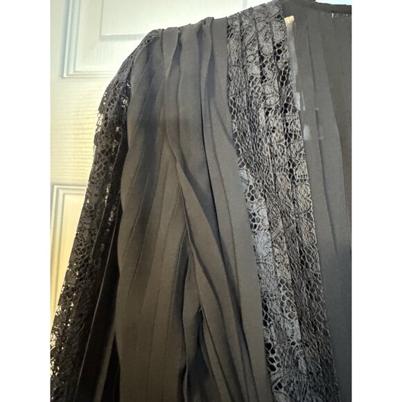 The Kooples Vestaire Lace Trim Pleated Dress Size 1 (US 4) NEW $415 - Picture 12 of 13